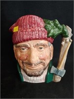 Royal Doulton "The Lumberjack" Toby Mug