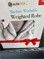 Weighted Robe grey