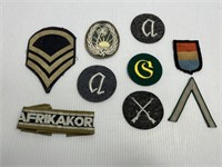 German Military, US Army, and More Patches