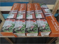 5 BOXES OF GLASS BALUSTER'S
