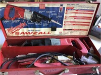 Milwaukee HD sawzall with blades. Tested and
