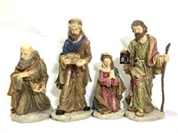 4 Large Nativity Figures