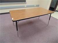 5'x2-1/2' Work Table from Room #401