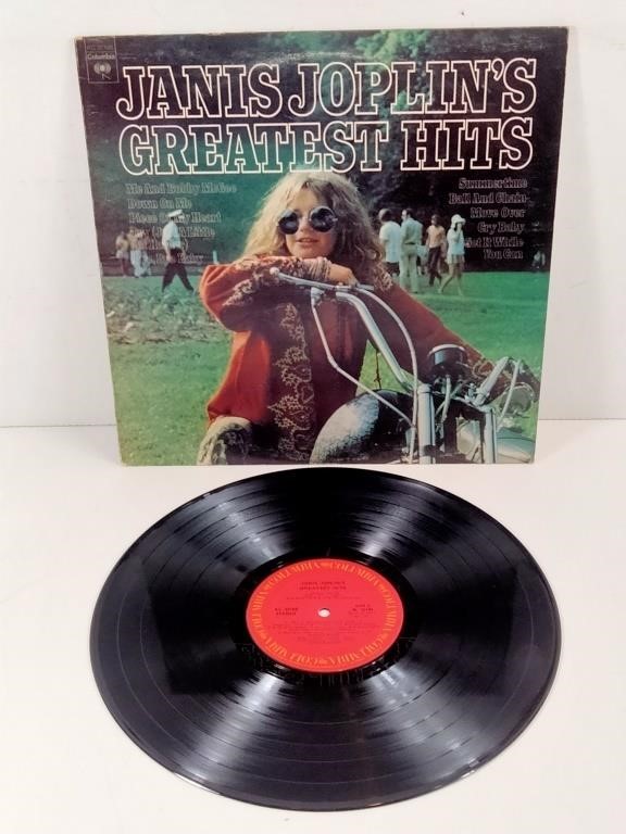 GUC Janis Joplin's Greatest Hits Vinyl Record