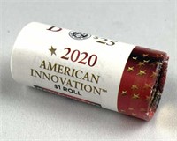 (25) 2020-D American Innovation Dollars, MA, BU