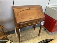WOODEN SECRETARY W/REMOVABLE CUBBIES/DRAWERS