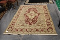 Hand Knotted Carpet 6' x 9'