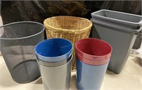 Lot of 10 Garbage Bins