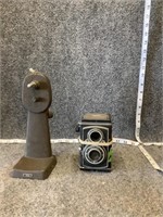 Old Photak Camera And Film Rewind