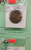 1817 13 Stars Large Cent