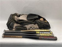 Louisville Slugger BagW/Bats & Balls