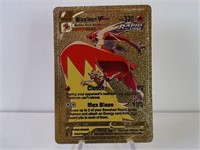 Pokemon Card Rare Gold Blaziken Vmax