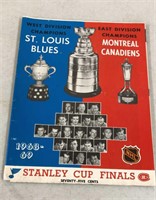 1968-69 Stanley Cup Program-Blues vs Canadians