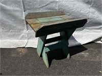 Wooden Small Painted Table