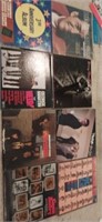 Lot with 8 albums