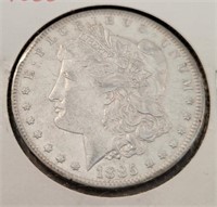 1885-O Morgan Silver Dollar, Higher Grade