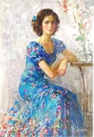 Anastasiya Matveeva "adoncia" Giclee On Canvas