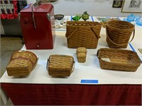Six Longaberger Baskets As Shown