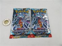 2 pack de cartes Pokémon