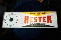 Hester Batteries Lighted Sign (Works)
