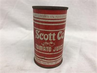 Scott Co. Tomato Juice Can