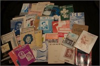 HUGE lot of Early Sheet Music and Song Books