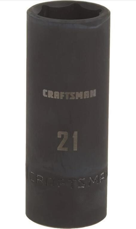 CRAFTSMAN DEEP IMPACT SOCKET METRIC 1/2-INCH