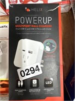HELIX WALL CHARGER RETAIL $20
