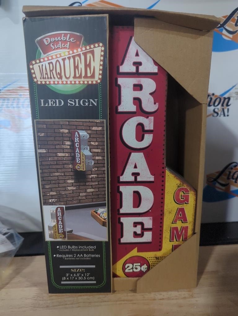 $10  Arcade sign