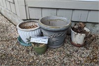 ASSORTED PLANTERS