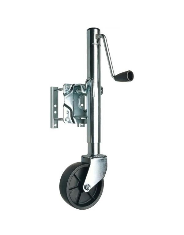 TowSmart Sidewind Swing Down Trailer Jack 1000lb