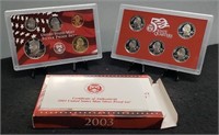 2003 Ten Coin Silver Proof Set