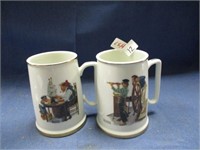 Norman Rockwell the Seafarers tankard collection