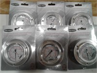 Lot of 6 NEW Pro Point Liquid Filled Gauges $90