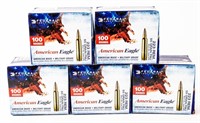 Ammo 500 Rounds of American Eagle .223 Rem FMJ