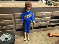 36" Mysize Barbie in Blue Jogging Suit