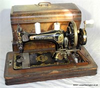 Frister & Rossmann Hand Crank Sewing Machine