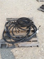 Wrapped Hydraulic Hoses