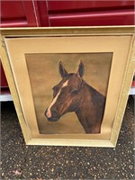 M Guerdan horse picture I’m frame