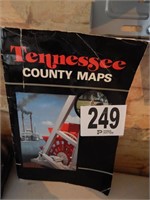 "TENNESSEE COUNTY MAPS" BOOK OF MAPS