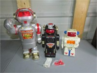 Vintage Toby Robot Play Toy,Tommy the Atomic Robot