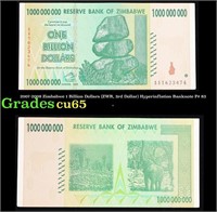 2007-2008 Zimbabwe 1 Billion Dollars (3rd Issue, Z