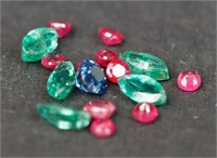 Jewelry Lot of Unmounted Colorful Gemstones