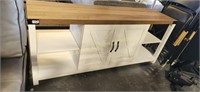 FARMHOUSE STYLE TV STAND 56"W 26"H 16"D