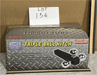 Triple ball hitch