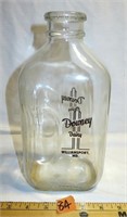 Vintage DOWNEY DAIRY, Williamsport MD Half Gallon