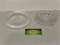 Clear Glass Ash Tray