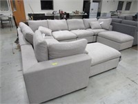 INDOOR 8-PC FABRIC COUCH SECTIONAL