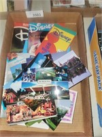 Vintage Disneyland Post Cards & Brochures