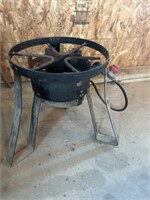 Out door propane fryer